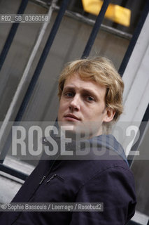 Benjamin Kunkel, 3 octobre 2006  ©Sophie Bassouls/Leemage/Rosebud2