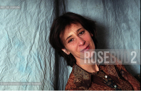 Caroline Lamarche, 24 fevrier 2004  ©Sophie Bassouls/Leemage/Rosebud2