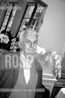 Gilles Lapouge, 12 novembre 2007  ©Sophie Bassouls/Leemage/Rosebud2