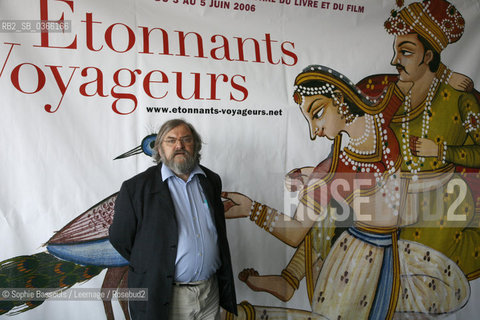 Michel Le Bris, 3 juin 2006  ©Sophie Bassouls/Leemage/Rosebud2