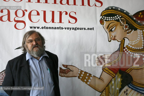 Michel Le Bris, 3 juin 2006  ©Sophie Bassouls/Leemage/Rosebud2