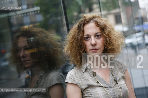 Gila Lustiger, 17 juin 2006  ©Sophie Bassouls/Leemage/Rosebud2