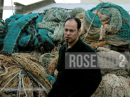 Jamal Mahjoub, 29 mai 2004  ©Sophie Bassouls/Leemage/Rosebud2