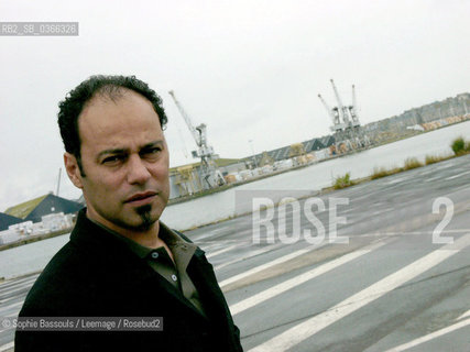 Jamal Mahjoub, 29 mai 2004  ©Sophie Bassouls/Leemage/Rosebud2