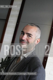 Marco Mancassola, le 11 juin 2011  ©Sophie Bassouls/Leemage/Rosebud2