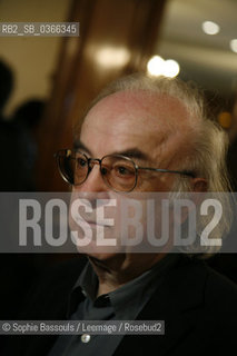 Norman Manea, 30 octobre 2006  ©Sophie Bassouls/Leemage/Rosebud2