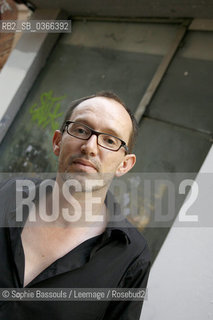 Laurent Mauvignier, 14 juin 2007  ©Sophie Bassouls/Leemage/Rosebud2