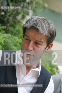 Robert McLiam Wilson, 16 juin 2007  ©Sophie Bassouls/Leemage/Rosebud2