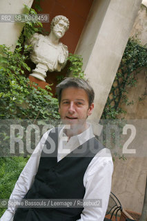 Robert McLiam Wilson, 16 juin 2007  ©Sophie Bassouls/Leemage/Rosebud2