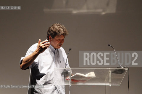 Abdelwahab Meddeb, le 25 juin 2011  ©Sophie Bassouls/Leemage/Rosebud2