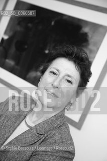 Marie-Jose (Marie Jose) Mondzain, 27 fevrier 2007  ©Sophie Bassouls/Leemage/Rosebud2