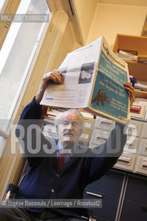 Maurice Nadeau, 20 fevrier 2006  ©Sophie Bassouls/Leemage/Rosebud2