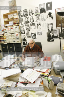 Maurice Nadeau, le 7 decembre 2010  ©Sophie Bassouls/Leemage/Rosebud2