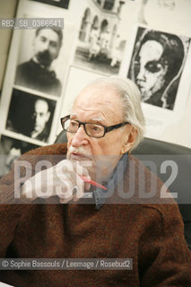 Maurice Nadeau, le 7 decembre 2010  ©Sophie Bassouls/Leemage/Rosebud2