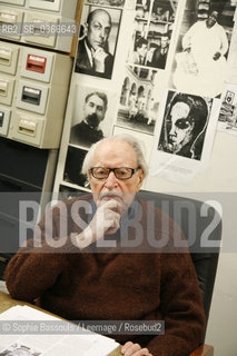 Maurice Nadeau, le 7 decembre 2010  ©Sophie Bassouls/Leemage/Rosebud2