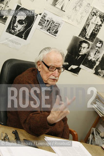 Maurice Nadeau, le 7 decembre 2010  ©Sophie Bassouls/Leemage/Rosebud2