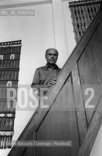 Portrait of Rene de Obaldia, le 4 septembre 1975  ©Sophie Bassouls/Leemage/Rosebud2