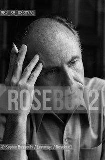 Portrait of Rene de Obaldia, le 4 septembre 1975  ©Sophie Bassouls/Leemage/Rosebud2