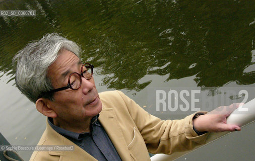 Kenzaburo Oe, 12 septembre 2005  ©Sophie Bassouls/Leemage/Rosebud2