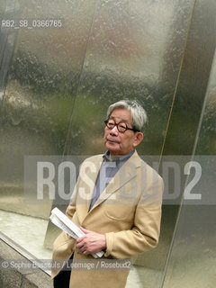 Kenzaburo Oe, 12 septembre 2005  ©Sophie Bassouls/Leemage/Rosebud2