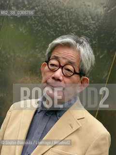 Kenzaburo Oe, 12 septembre 2005  ©Sophie Bassouls/Leemage/Rosebud2