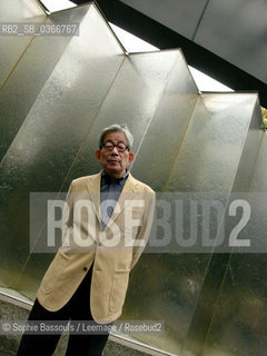 Kenzaburo Oe, 12 septembre 2005  ©Sophie Bassouls/Leemage/Rosebud2