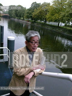 Kenzaburo Oe, 12 septembre 2005  ©Sophie Bassouls/Leemage/Rosebud2