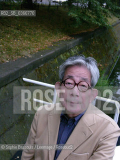 Kenzaburo Oe, 12 septembre 2005  ©Sophie Bassouls/Leemage/Rosebud2