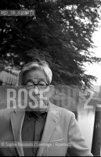 Kenzaburo Oe, 12 septembre 2005  ©Sophie Bassouls/Leemage/Rosebud2