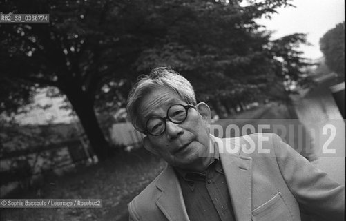 Kenzaburo Oe, 12 septembre 2005  ©Sophie Bassouls/Leemage/Rosebud2