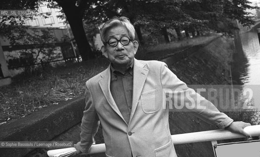 Kenzaburo Oe, 12 septembre 2005  ©Sophie Bassouls/Leemage/Rosebud2