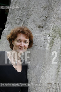 Virginie Ollagnier, 5 septembre 2007  ©Sophie Bassouls/Leemage/Rosebud2