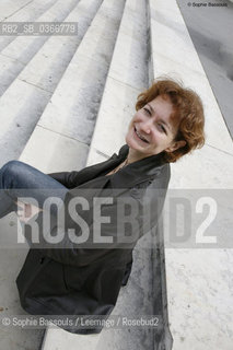 Virginie Ollagnier, 5 septembre 2007  ©Sophie Bassouls/Leemage/Rosebud2