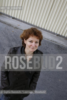 Virginie Ollagnier, 5 septembre 2007  ©Sophie Bassouls/Leemage/Rosebud2