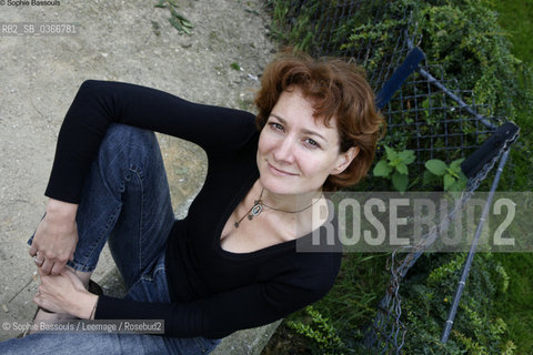 Virginie Ollagnier, 5 septembre 2007  ©Sophie Bassouls/Leemage/Rosebud2