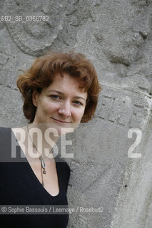 Virginie Ollagnier, 5 septembre 2007  ©Sophie Bassouls/Leemage/Rosebud2