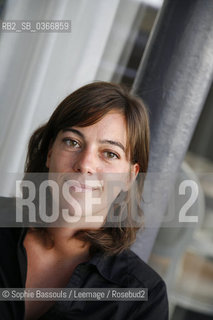 Virginie Pailler, 31 aout 2009  ©Sophie Bassouls/Leemage/Rosebud2