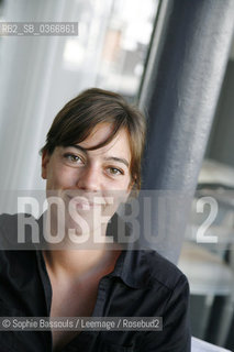 Virginie Pailler, 31 aout 2009  ©Sophie Bassouls/Leemage/Rosebud2