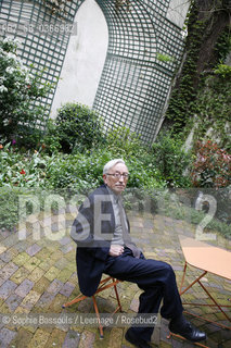 Jean-Bertrand (Jean Bertrand) Pontalis, 5 mai 2006  ©Sophie Bassouls/Leemage/Rosebud2