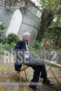 Jean-Bertrand (Jean Bertrand) Pontalis, 5 mai 2006  ©Sophie Bassouls/Leemage/Rosebud2