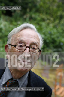 Jean-Bertrand (Jean Bertrand) Pontalis, 5 mai 2006  ©Sophie Bassouls/Leemage/Rosebud2