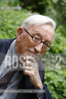 Jean-Bertrand (Jean Bertrand) Pontalis, 5 mai 2006  ©Sophie Bassouls/Leemage/Rosebud2