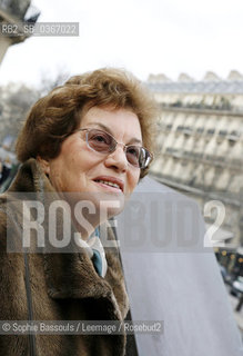 Ina Rennert, 26 janvier 2007  ©Sophie Bassouls/Leemage/Rosebud2