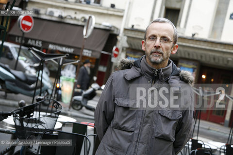 Mathieu Riboulet, 3 decembre 2007  ©Sophie Bassouls/Leemage/Rosebud2