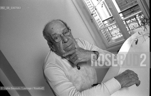 Emilio Rodrigue, 4 janvier 2005  ©Sophie Bassouls/Leemage/Rosebud2