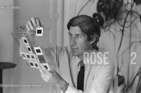 Portrait of Joel De Rosnay le 14 mars 1983  ©Sophie Bassouls/Leemage/Rosebud2