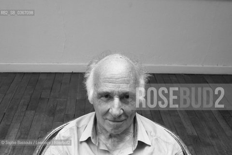 Jacques Roubaud, 22 juillet 2009  ©Sophie Bassouls/Leemage/Rosebud2