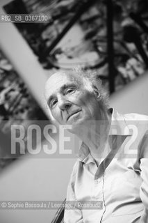 Jacques Roubaud, 22 juillet 2009  ©Sophie Bassouls/Leemage/Rosebud2