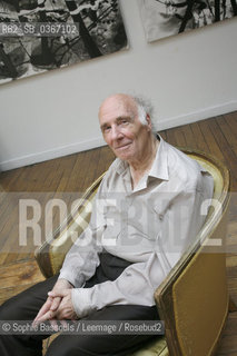 Jacques Roubaud, 22 juillet 2009  ©Sophie Bassouls/Leemage/Rosebud2