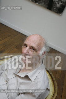 Jacques Roubaud, 22 juillet 2009  ©Sophie Bassouls/Leemage/Rosebud2